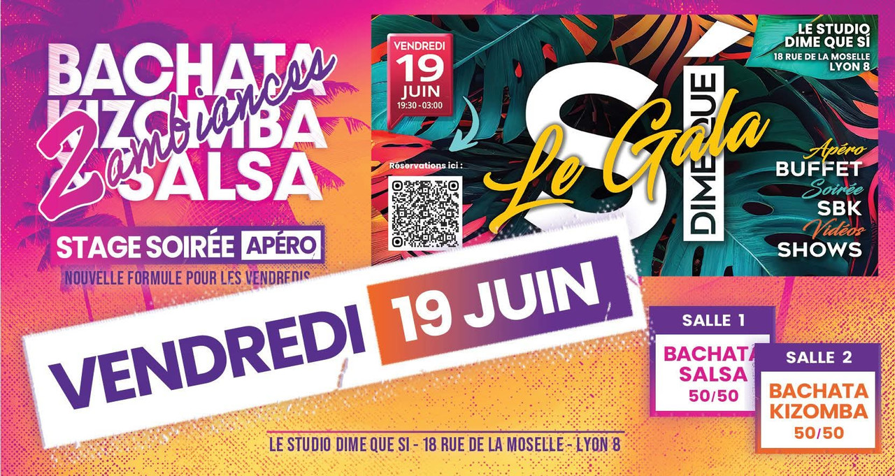 Soirée Bachata Kizomba Salsa