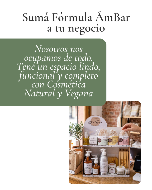 Sumá Fórmula Ámbar a tu negocio