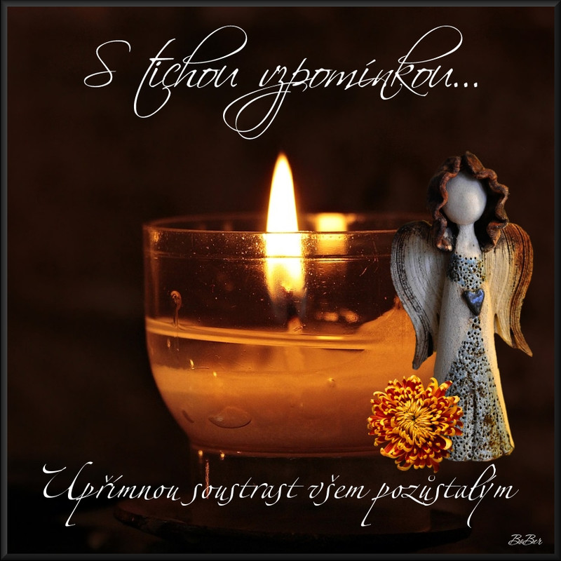 upřímnou soustrast