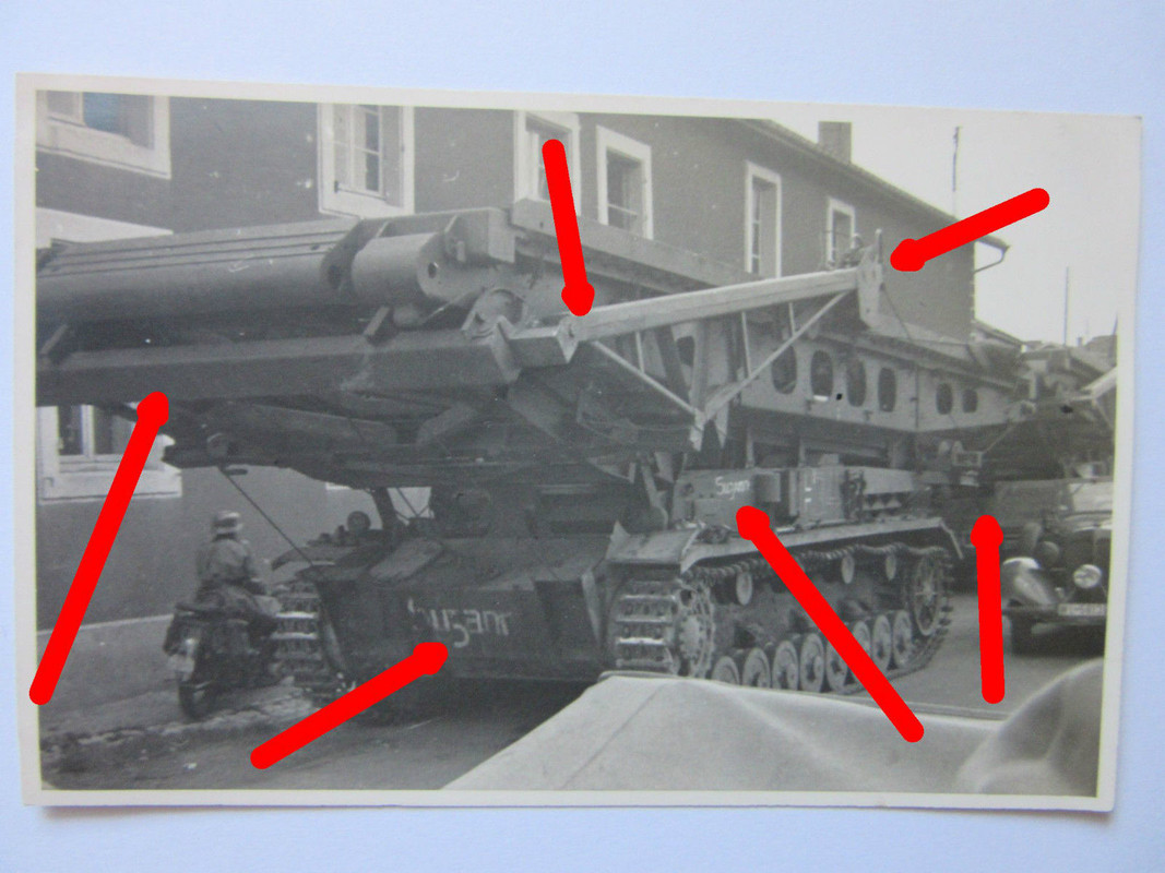 Foto Brückenlegepanzer IVb auf Panzer IV Ausf. D