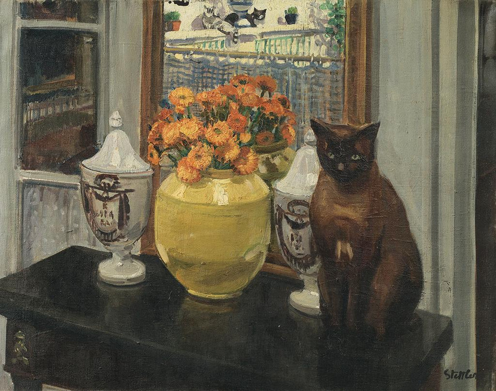martha-stettler-naturaleza-muerta-con-gato