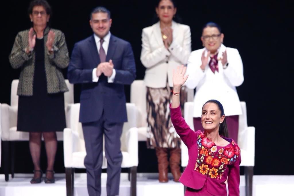 Claudia Sheinbaum resalta principios de la 4T en su gobierno