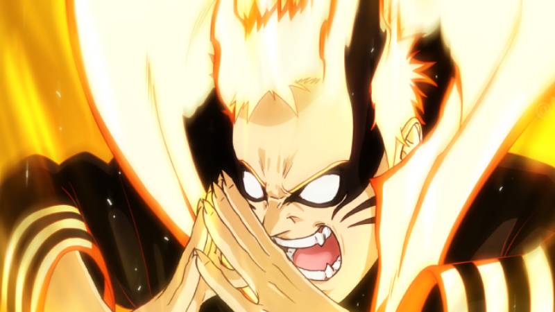 Episode Naruto menggunakan Baryon Mode