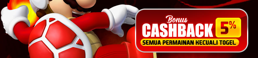 BONUS CASHBACK 5%