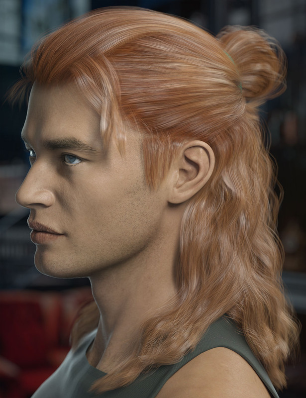 Briggs Hair for Genesis 8 Male and Females