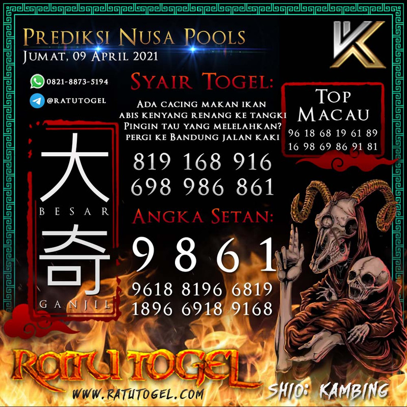 PREDIKSI NAGASAON NUSA POOLS