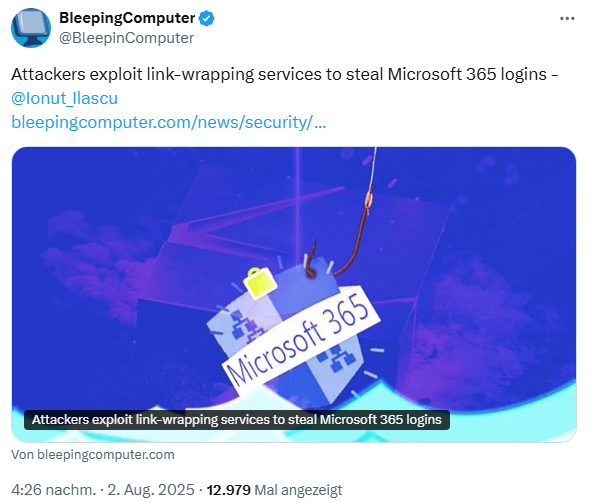 MS 365-Anmeldedaten stehlen