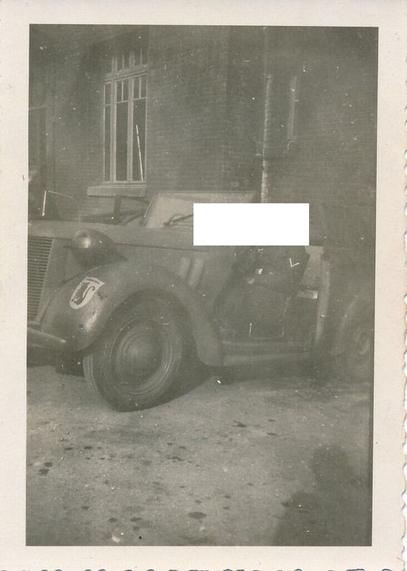 PKW KFZ Fahrzeug Kübelwagen Wappen Flugzeug Geschwader KG 26