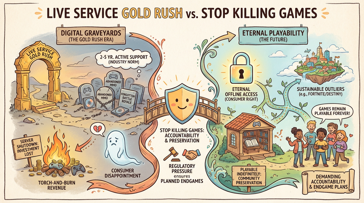 Abandoned multiplayer lobby with empty chairs