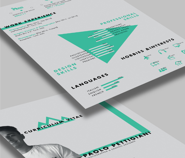 Self Promotion // Free CV by Paolo Pettigiani 