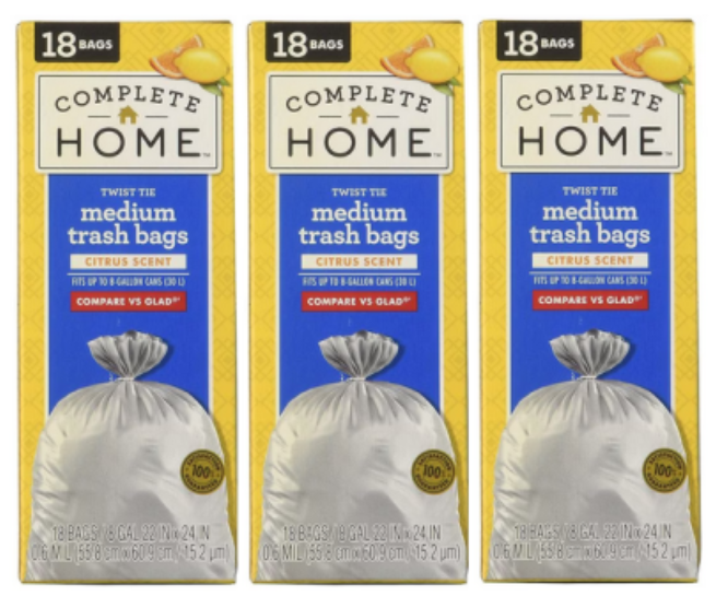 Grab 3 Boxes of Trash Bags for only .79 at Walgreens Grab 3 Boxes of Trash Bags for only .79 at Walgreens