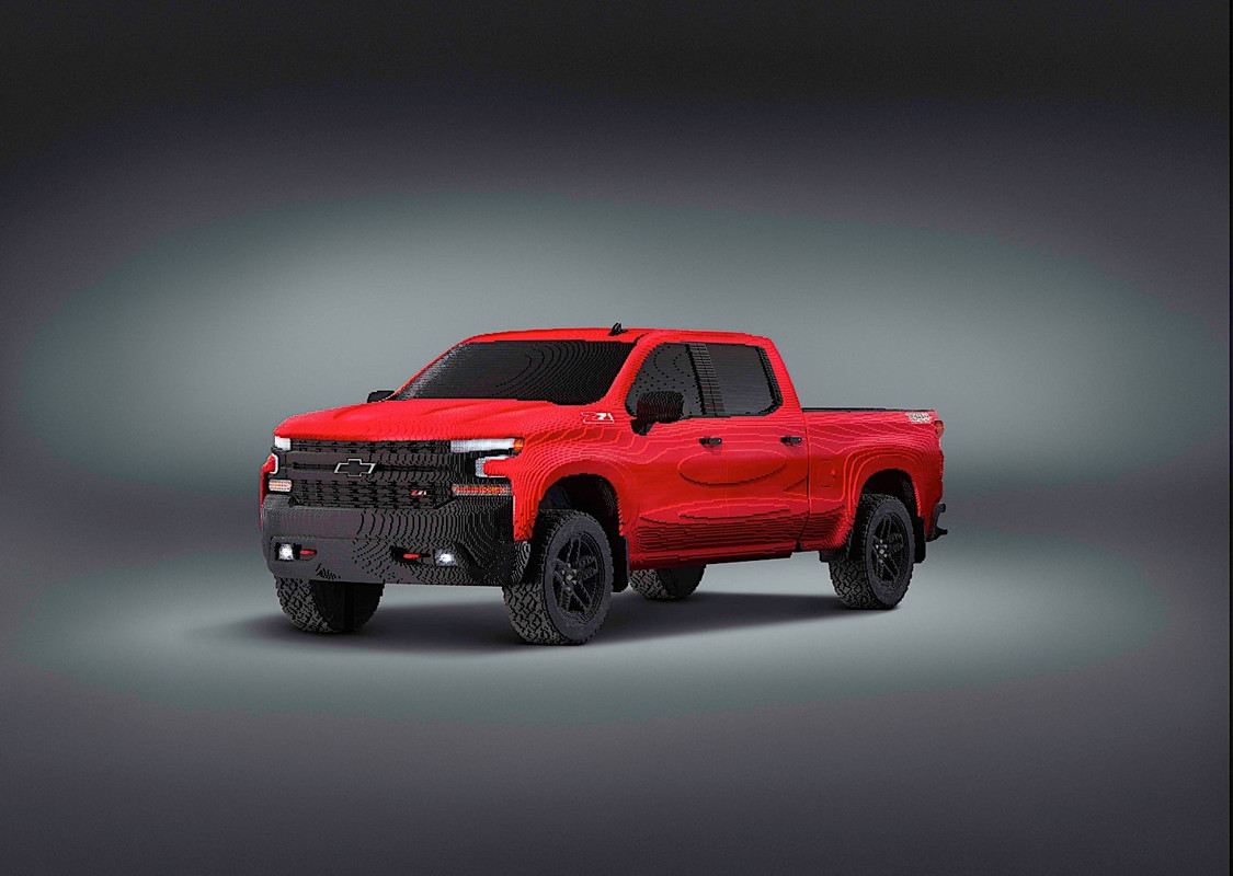 2019 LEGO Chevrolet Silverado 1500 LT Trail Boss (2)