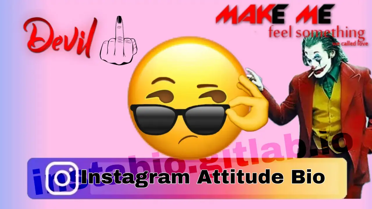 Instagram Attitude Bio