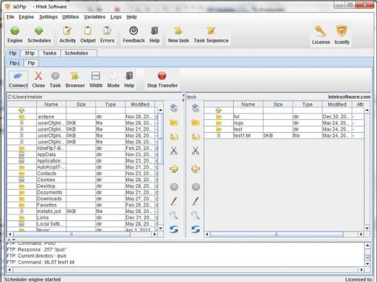 Hitek Software JaSFTP v12.14