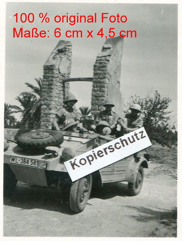 Kübelwagen in Afrika