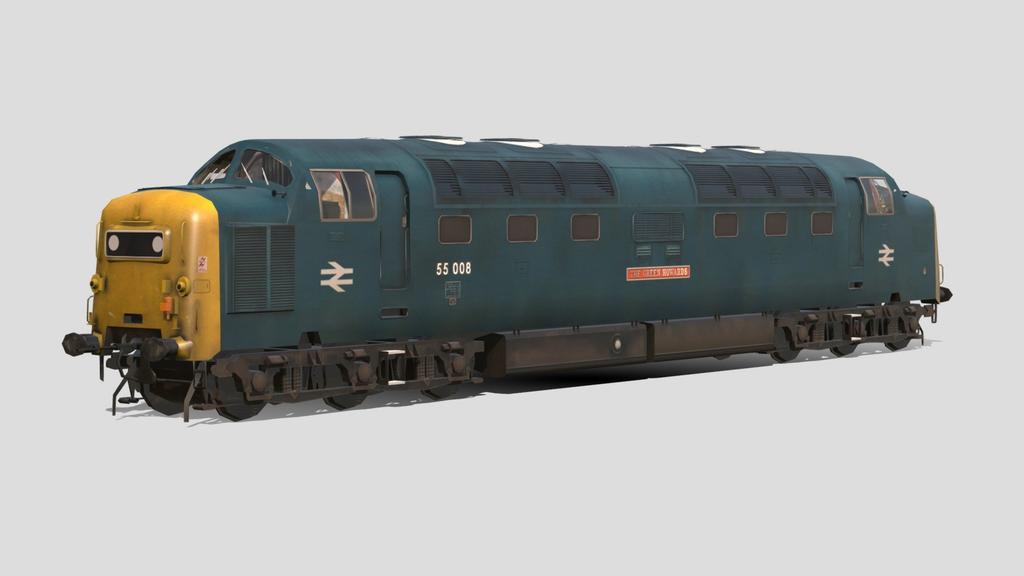 British Rail Class 55 547e3edeafe44136b6317b3125bbba3c