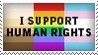 i support human rights