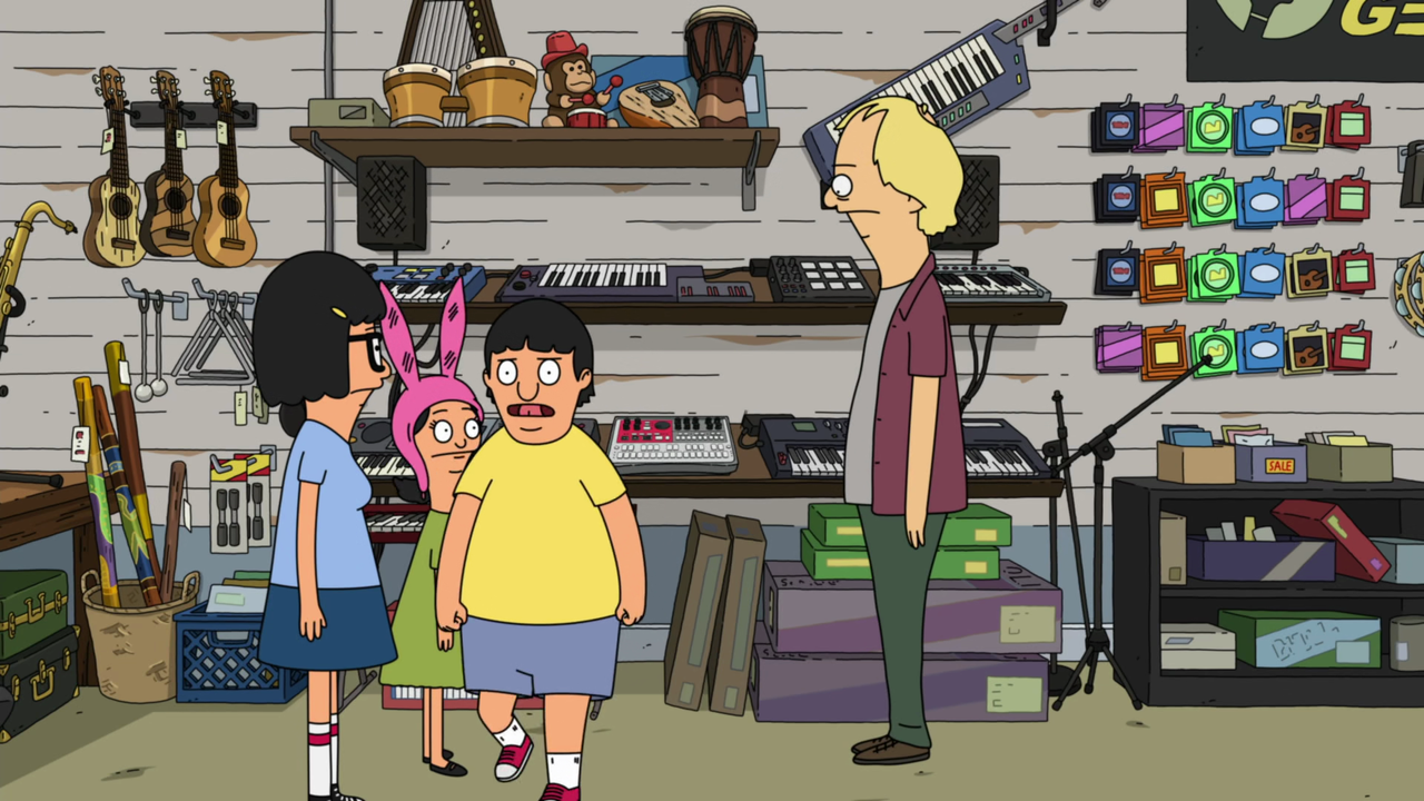 Bob's Burgers S10E11 Drumforgiven (1080p HULU Webrip x265 10bit EAC3 5.1 - Goki)