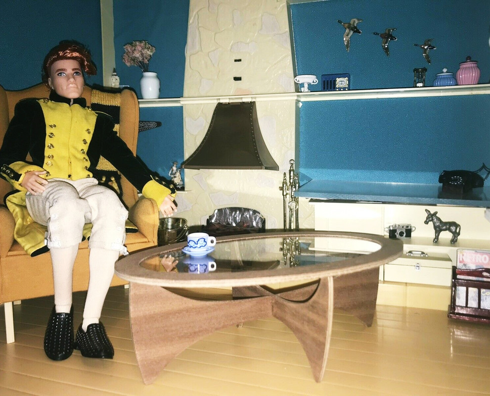 MiniModels 1/6 Scale Coffee Table