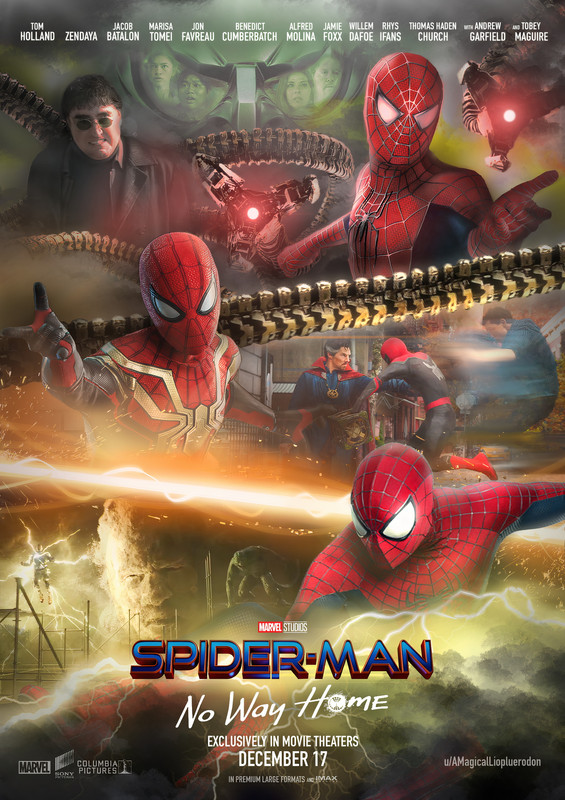 ファンが作った「ノー・ウェイ・ホーム」ポスター（オリジナル