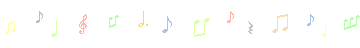 music notes
