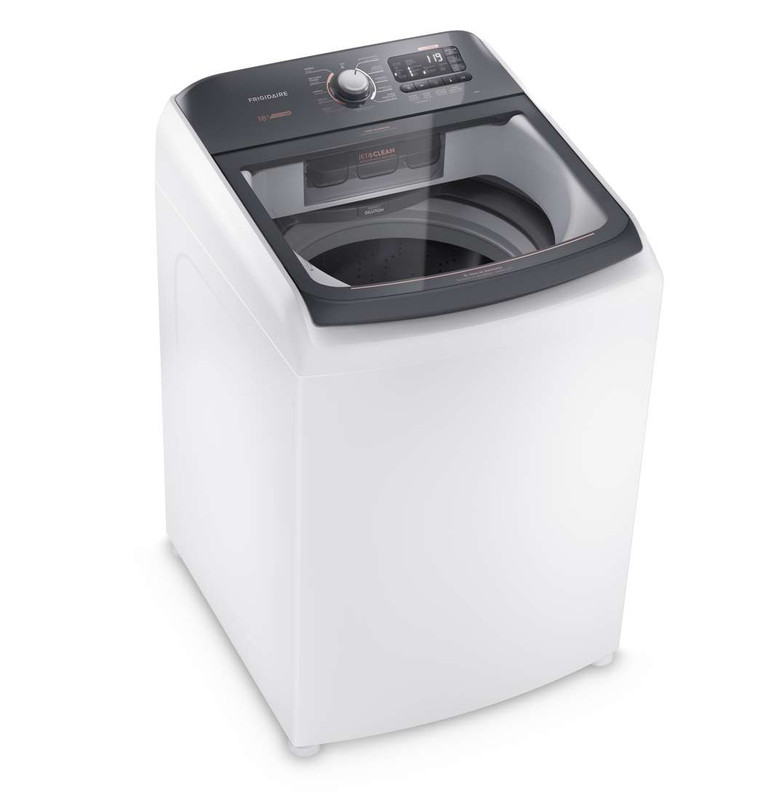 Lavadora Frigidaire de carga superior en color blanco