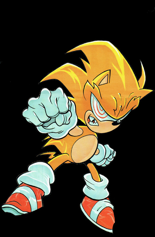 Fleetway editions STC Sonic the hedgehog Minecraft Skin