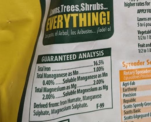 Super Iron Plus Label