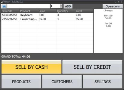 VovSoft Retail Barcode 2.3