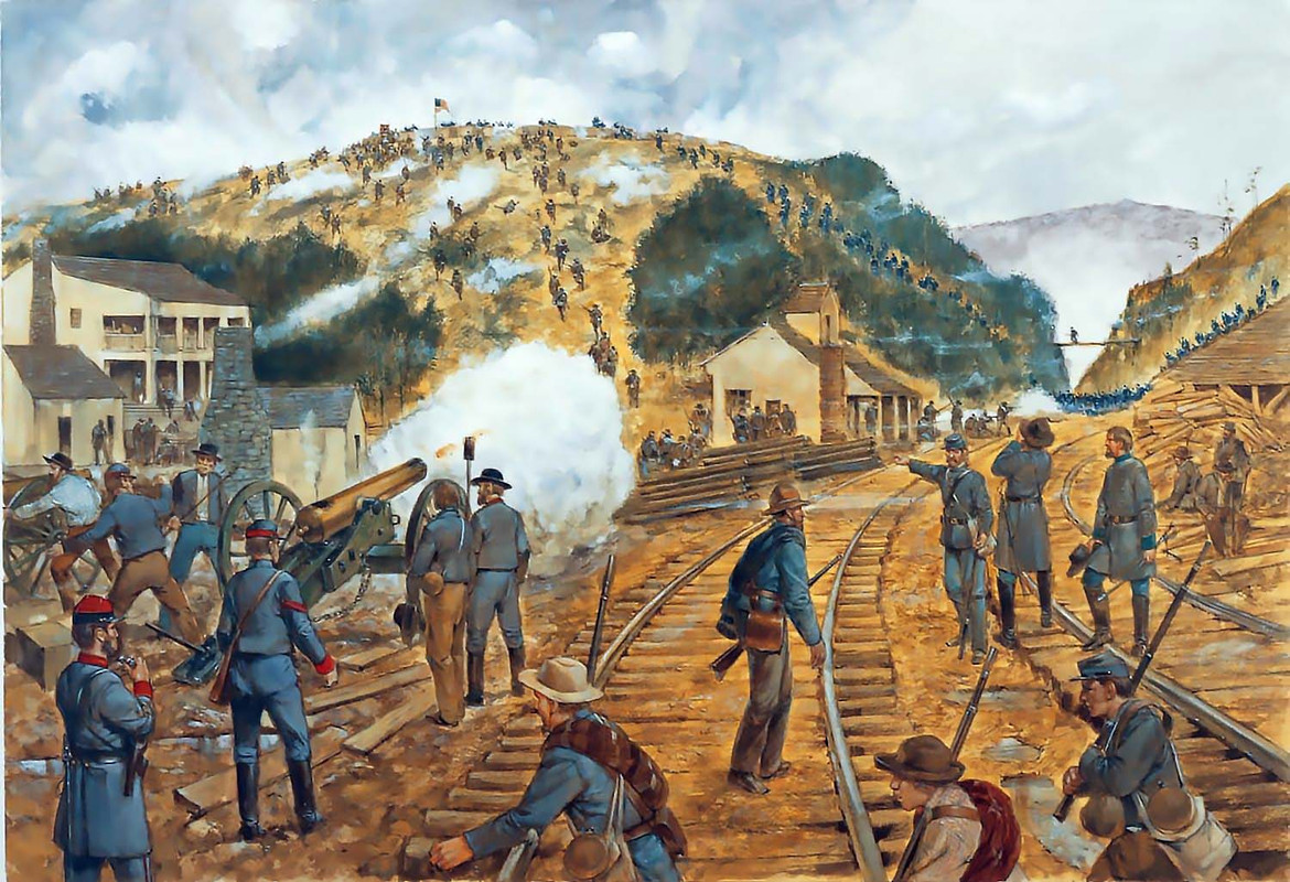 Civil americana,Paso Allatona ,Adam Hook