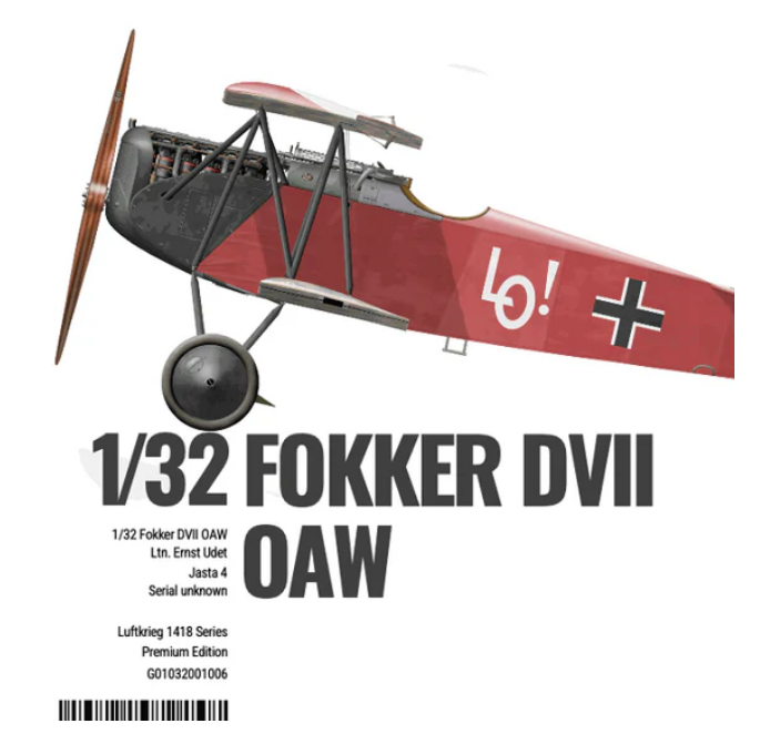 1/32 - Fokker D.VII OAW 3D printed kit by Gothaforce - released