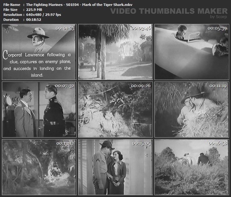 The Fighting Marines - S01E04 - Mark of the Tiger Shark.mkv