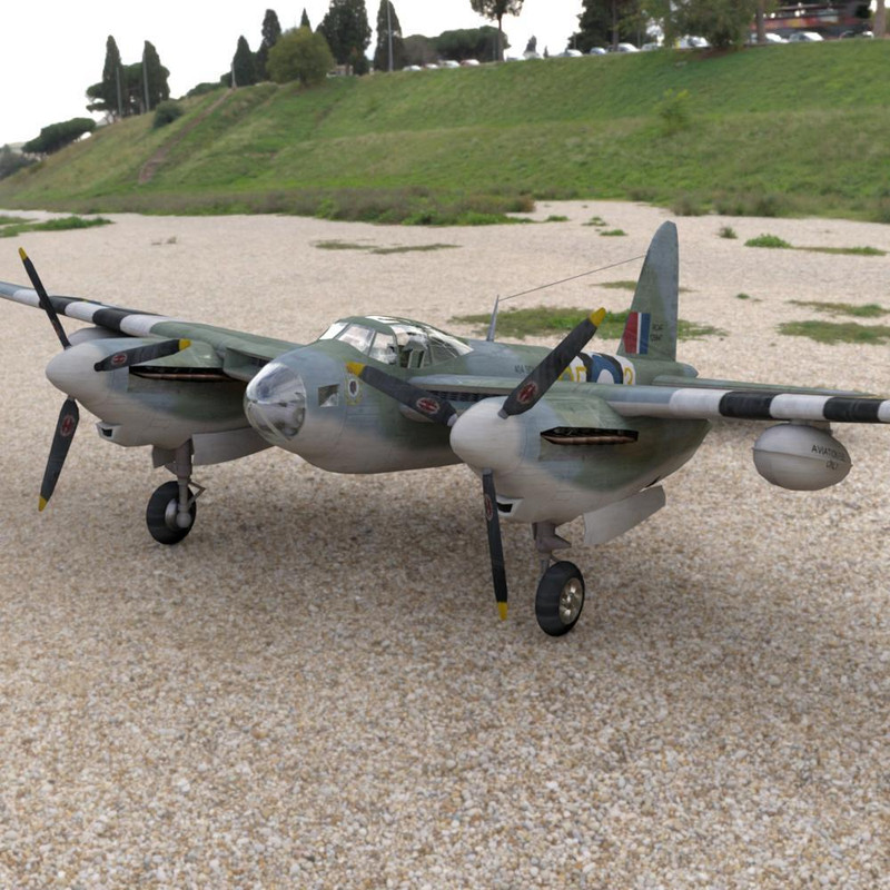 DeHavilland Mosquito for DAZ Studio