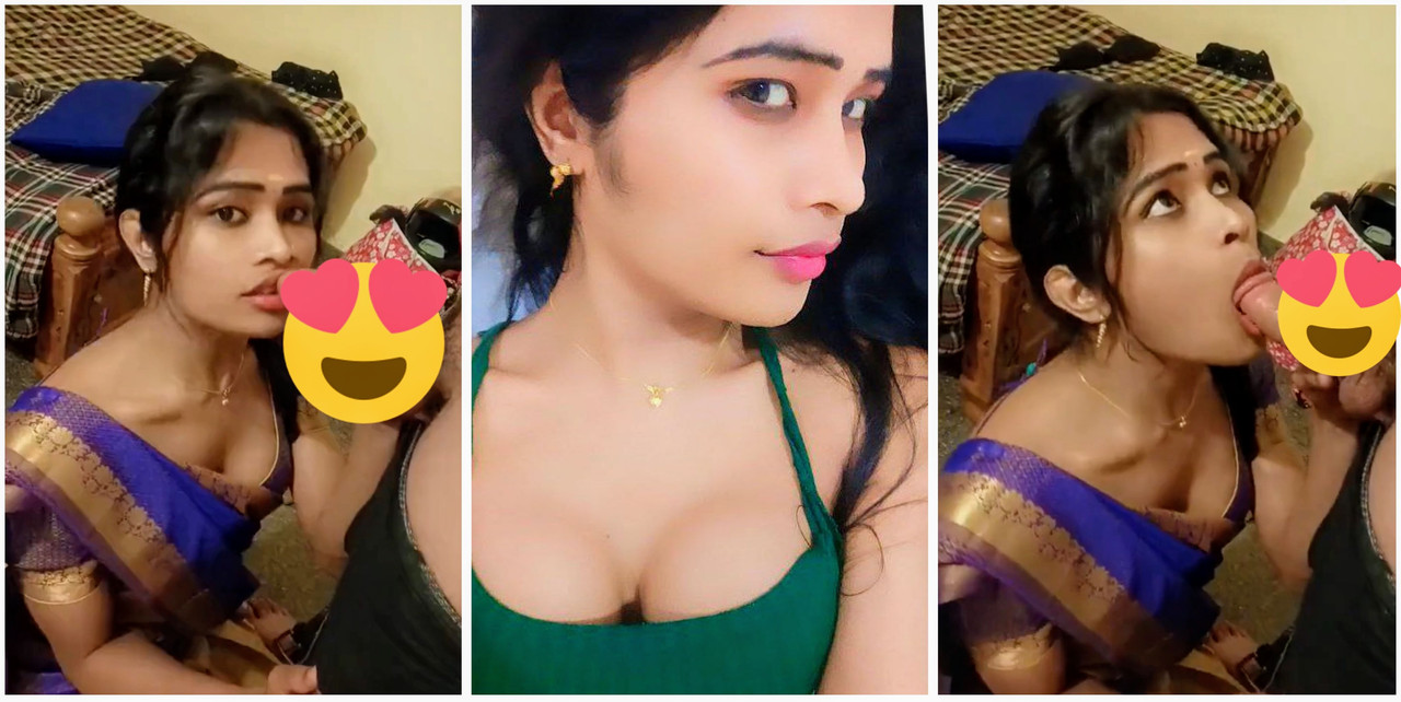 Cute desi mallu girl giving blowjob to husband Latest viral video