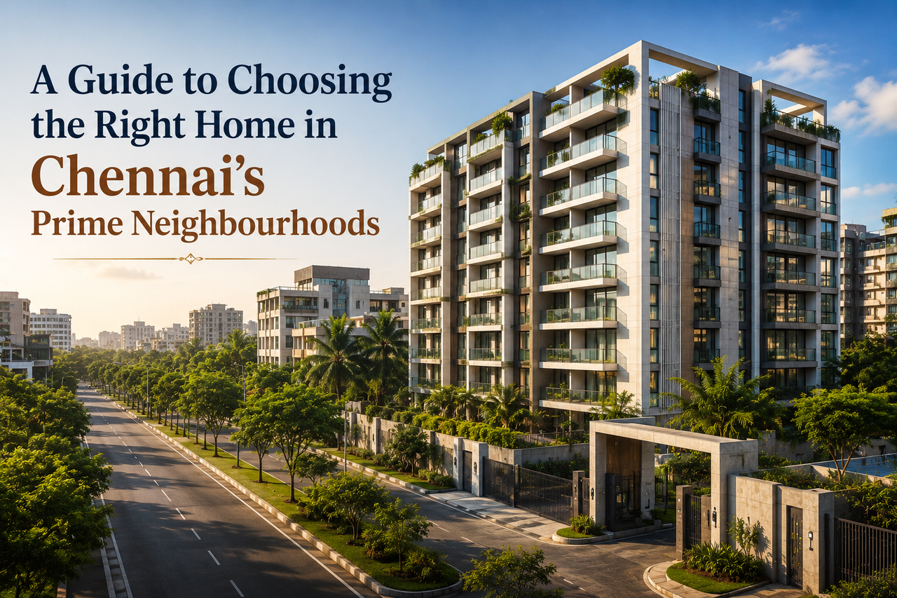 A Guide to Choosing the Right Home in Chennai’s Prime Neighbourhoods