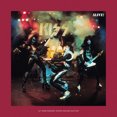 KISS - Alive! (1975) [2025, 50th Anniversary Super Deluxe Edition, Remastered, CD-Quality + Hi-Res] [Official Digital Release]