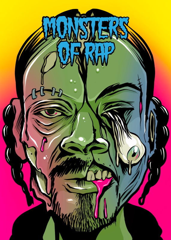 Monsters of Rap Digital NFT Crypto Collectible WAX Card Snoop Dogg Death Row Records