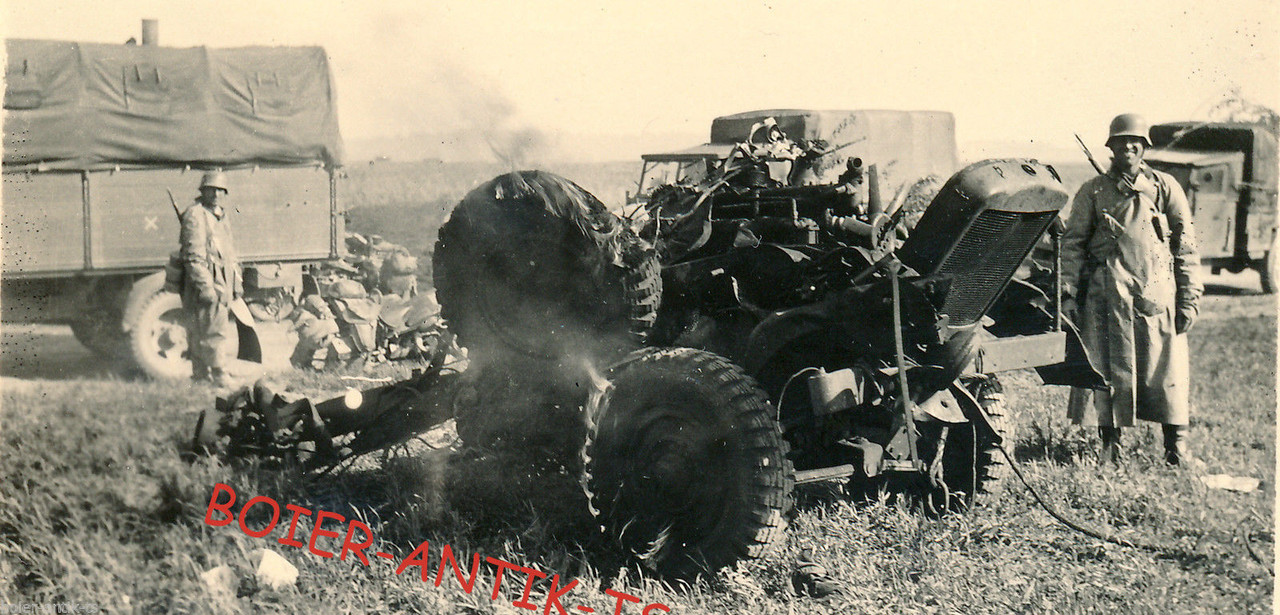 KRADMELDER ZERSTÖRTER LKW