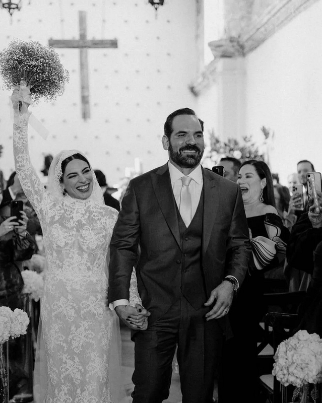 Así fue la romántica boda de Ana Brenda Contreras con Zacarías Melhem