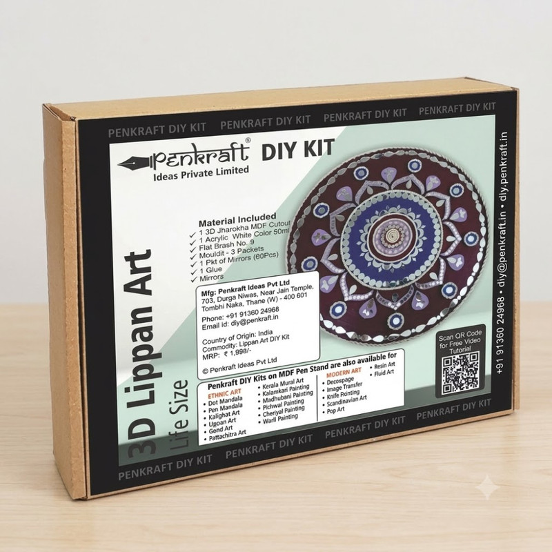 Penkraft Lippan art advanced 3D life size DIY kit