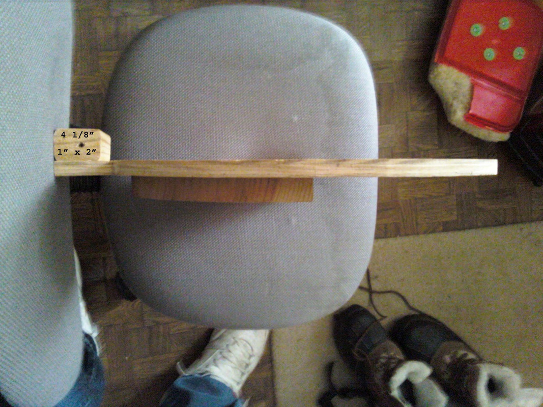 chair seat side view