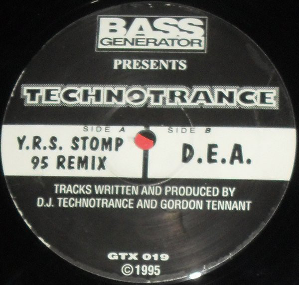 12/04/2023 - DJ Technotrance ‎– The Y.R.S. Stomp 2 (Vinyl, 12)( Bass Generator Records ‎– GTX 019)  1995  (320) R-155241-1403027359-4229-jpeg