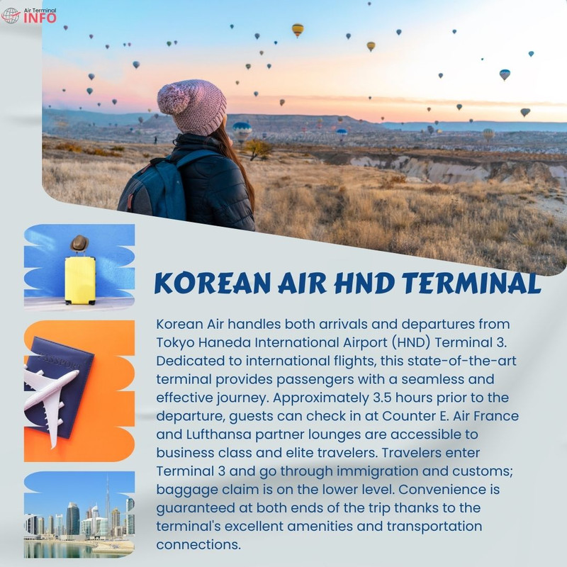 Korean Air HND Terminal