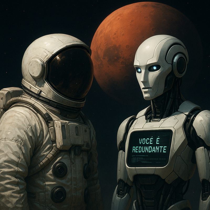 🚀 Matéria exclusiva da PixBugTech: “Houston, temos um dilema: humanos ou chips?”