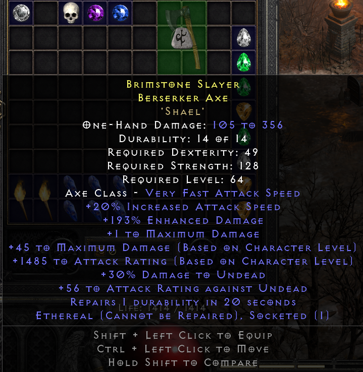 Erep Rare Berserker Axe Ba Topic d2jsp
