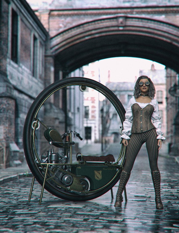 Steampunk MonoWheel