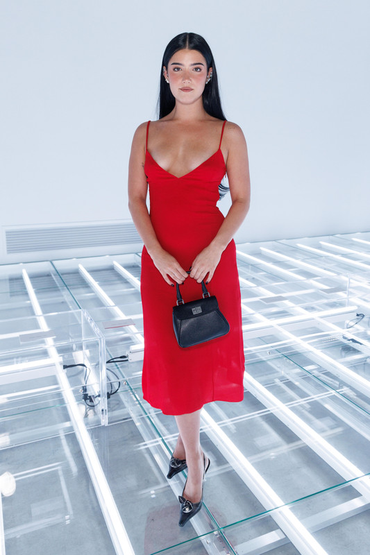 Charli DAmelio Prada Red Dress109