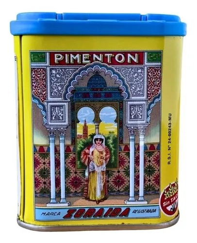 PIMENTON ESPAÑOL ZORAIDALATA PICANTE X 75GR