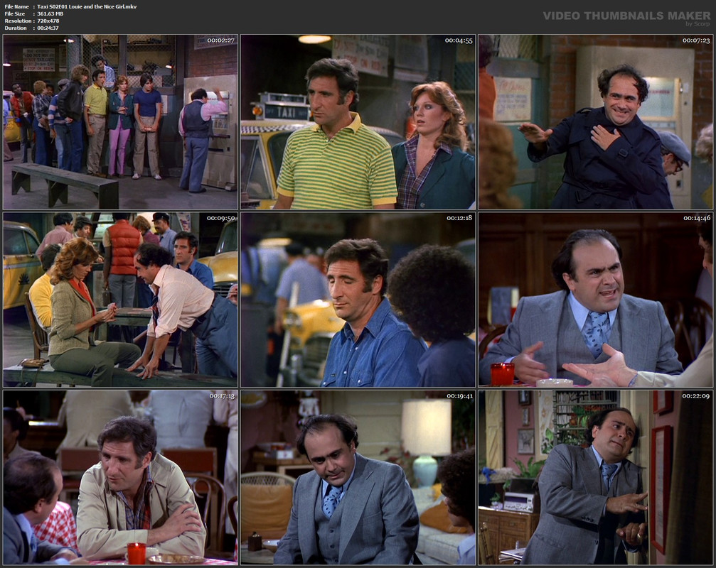 Taxi S02E01 Louie and the Nice Girl.mkv