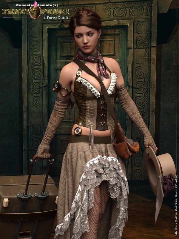 dForce Fancy Punk Genesis 8 Females dForce Fancy Punk Genesis 8 Females
